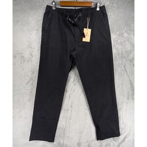 Gramicci Women's Tapered Pant Style G205-OGS Black Size XL 34x29 NWT